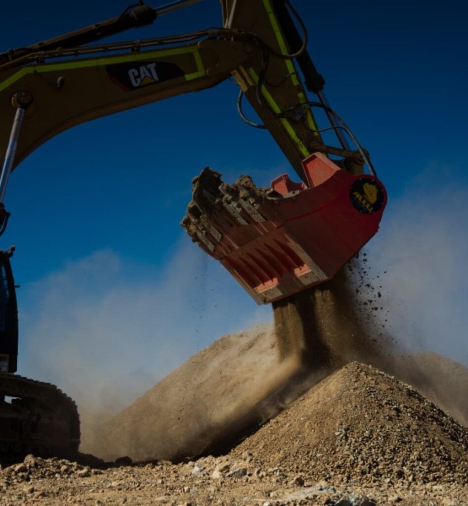 ALLU bucket for Mining operations