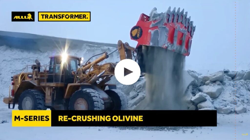ALLU crusher M-Series screenshot