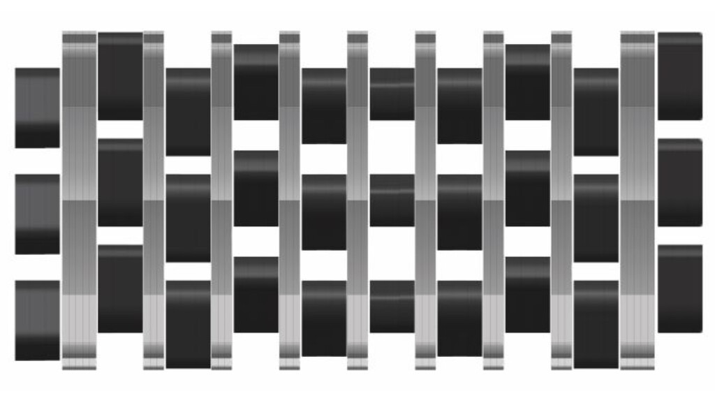 ALLU structure triple blade