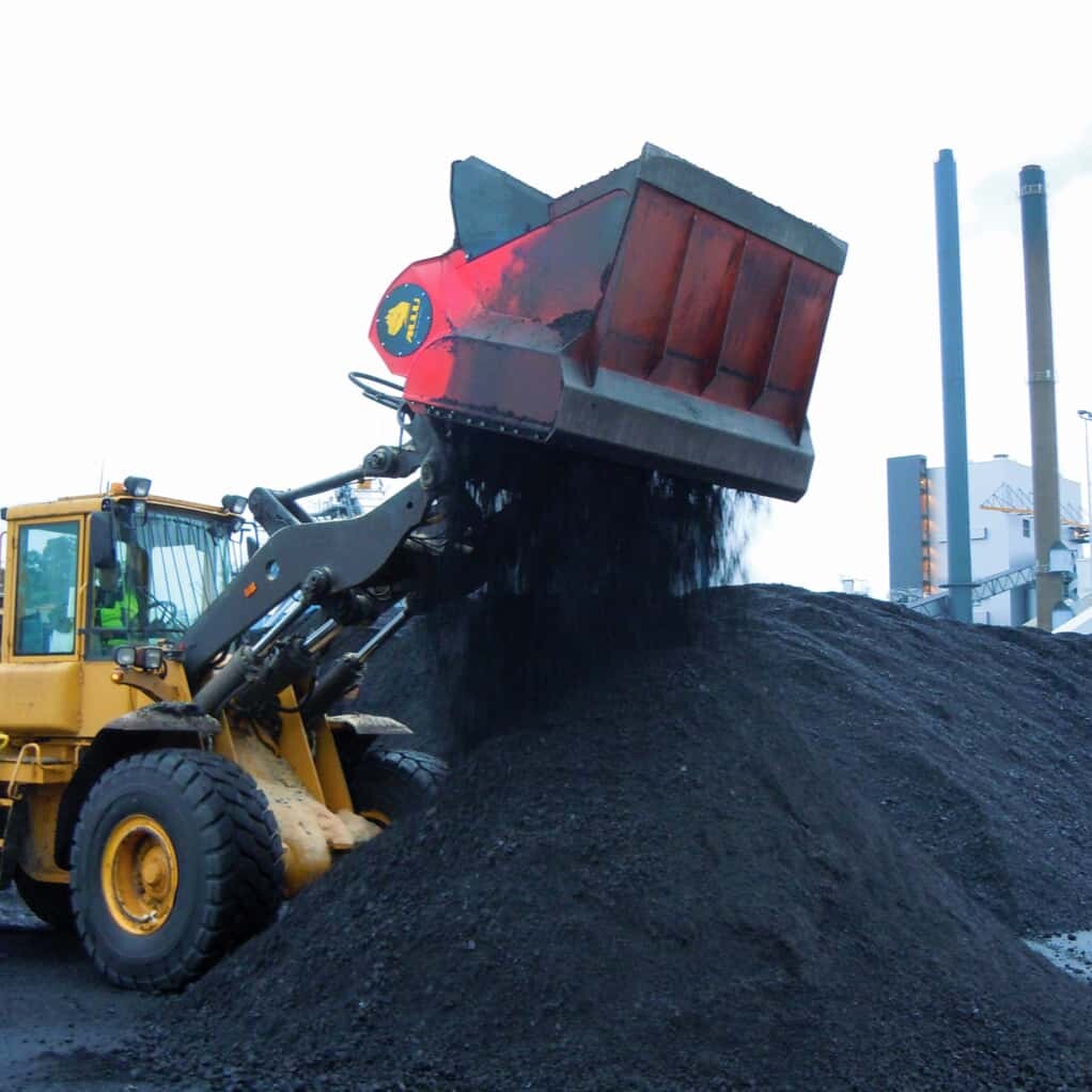 ALLU transformer bucket for quarries