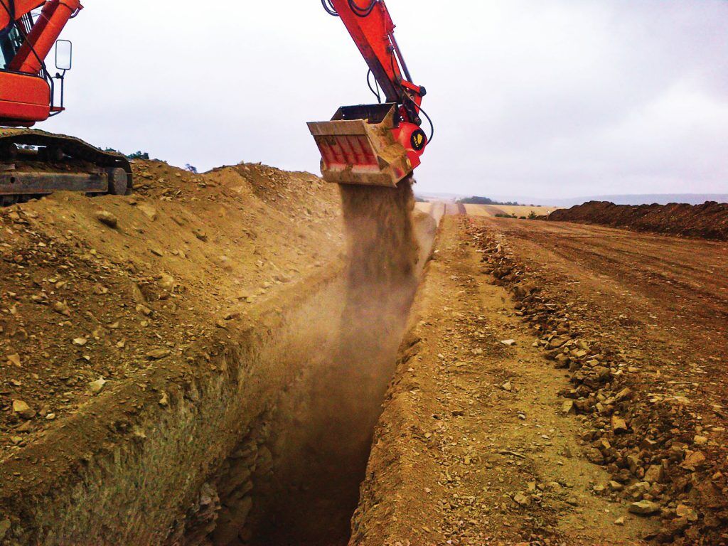 ALLU-transformer soil screener and crusher-Pipeline