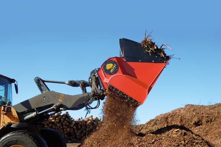ALLU Transformer Siebbrecherlöffel im Einsatz
