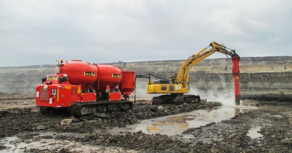 ALLU Processor for Soil improvement