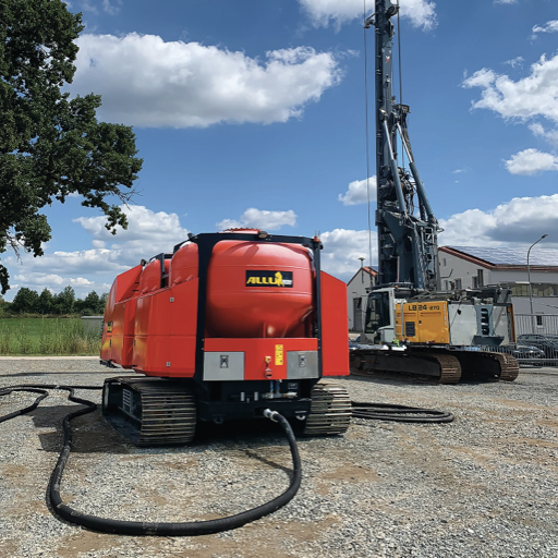 ALLU Druckspeiser 7+7 mobiler Futterautomat