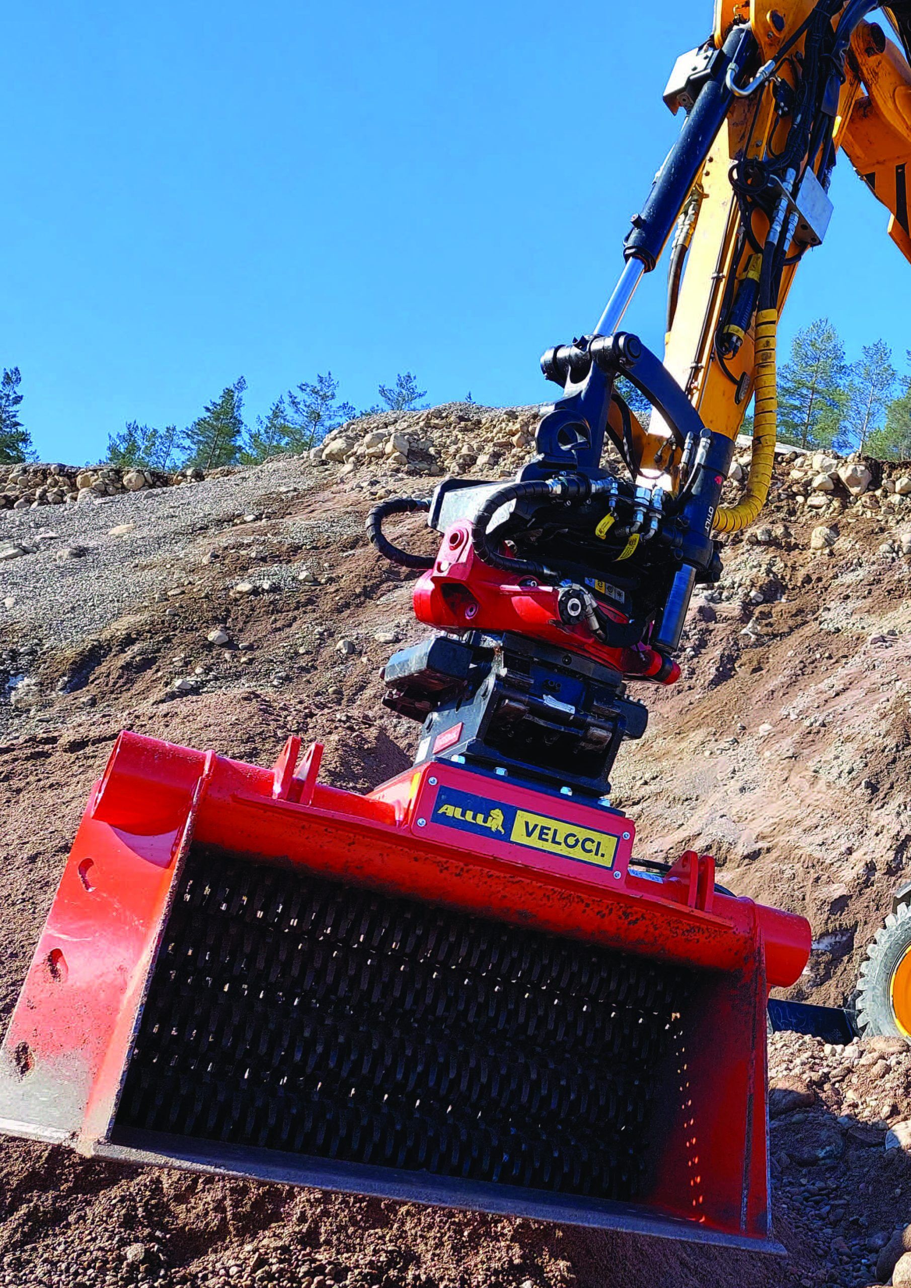 Introducing the new ALLU VELOCI screening buckets. ALLU Screening and