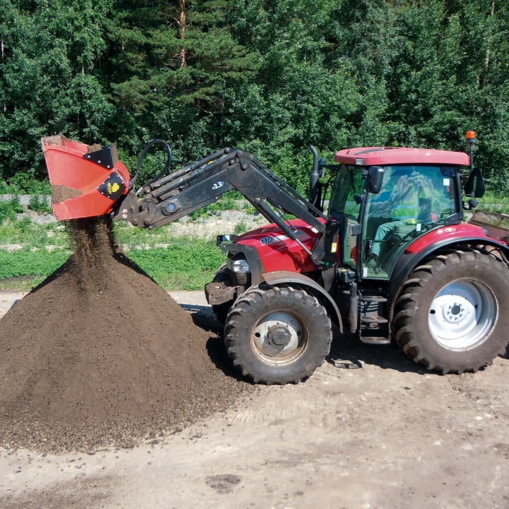 ALLU Transformer seulonta- ja murskauskauha