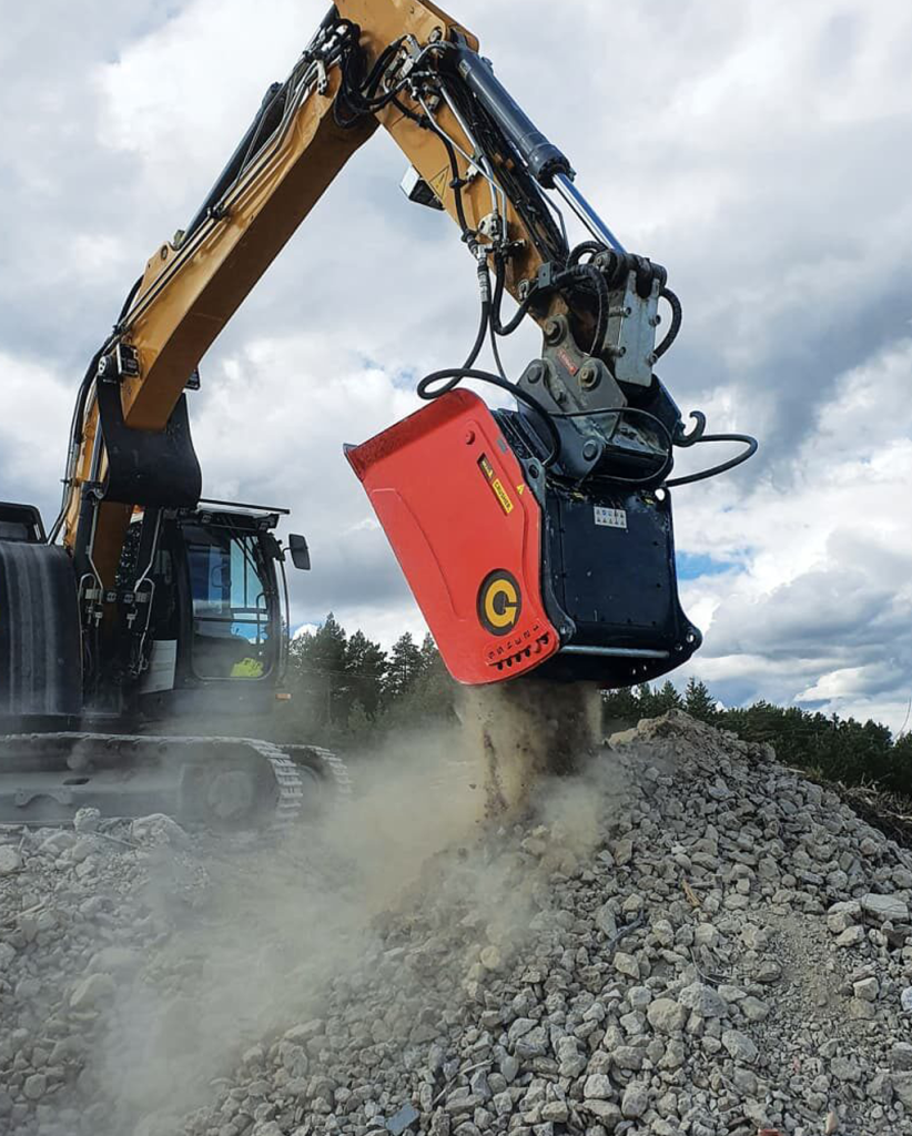Godet cribleur ALLU Crusher