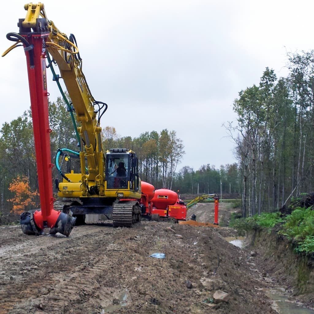 Processeur ALLU amélioration et stabilisation des sols